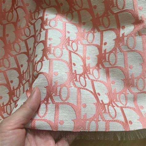 pink dior fabric|dior fabric for sewing.